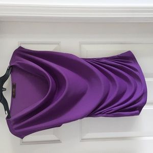 Blouse with side roush